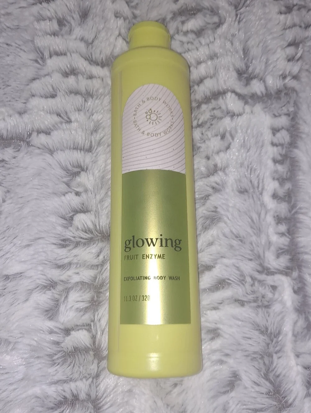 Bath And Body Works Glowing Fruit Enzyme Exfoliating Body Wash New